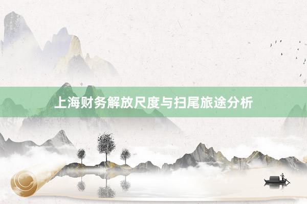 上海财务解放尺度与扫尾旅途分析